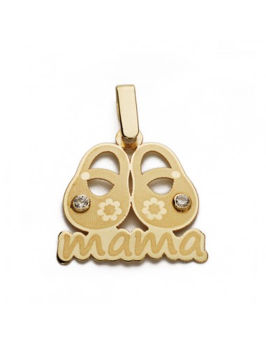 9K COLGANTE ORO AMARILLO MADRE. 18X17 MM