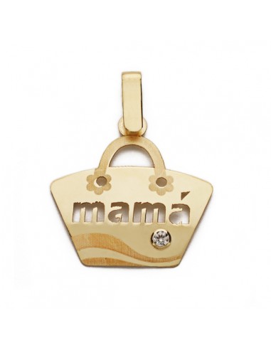 9K COLGANTE ORO AMARILLO MADRE. 19X19 MM