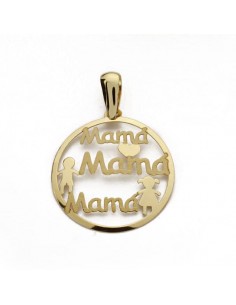 9K COLGANTE ORO AMARILLO MADRE 20 MM