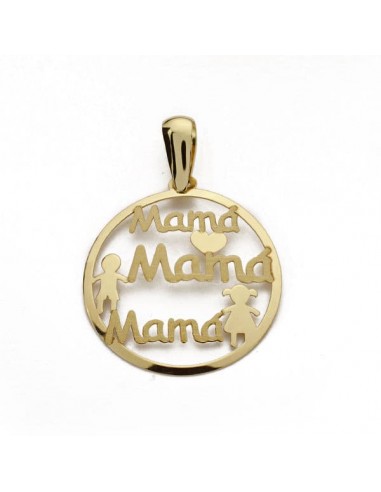 9K COLGANTE ORO AMARILLO MADRE 20 MM