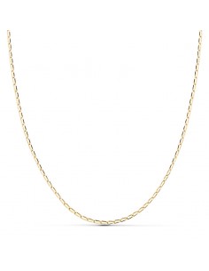 18K CADENA BILBAO 50 CM. 1,2 MM. 2,45 GRS.