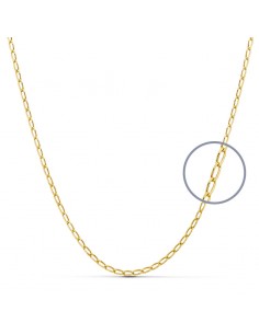 18K CADENA BILBAO 50 CM. 1.5 MM.