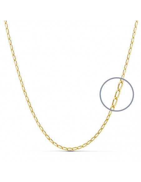 18K CADENA BILBAO 50 CM. 1.5 MM.