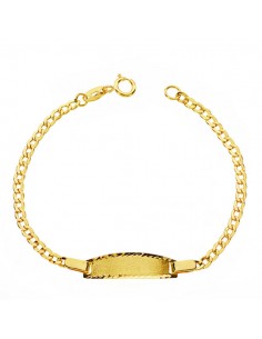 18K ESCLAVA BARBADA 14CM