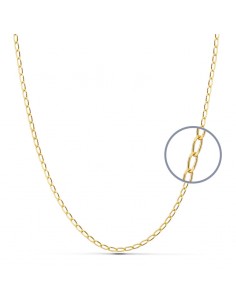 18K CADENA BILBAO 50 CM. 1.8 MM. 4.15 GRS.@