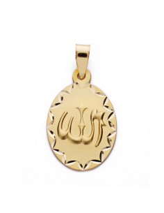 18K MEDALLA ALA ES GRANDE 23 X 14 MM