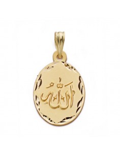 18K MEDALLA ALA ES GRANDE 22 X 14 MM