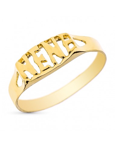 9K SELLO ORO AMARILLO BEBE NENE.