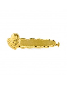 9K ALFILER ORO AMARILLO POLLITO 28X9 MM