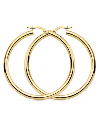 18K AROS REDONDOS HUECOS 41 X 3MM 4.00 GRS