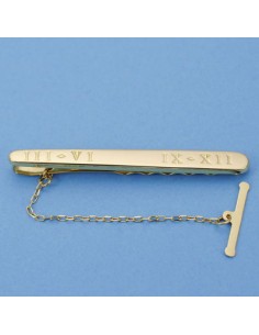 18K AGUJA ORO AMARILLO NUMEROS 54 X 6 MM.