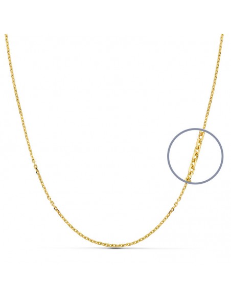 18K CADENA FORZADA 60 CM. 1.5 MM.