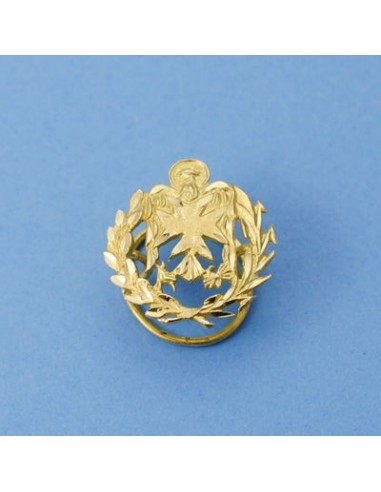 18K INSIGNIA A.T.S. 17 X 15 MM.