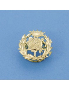 18K INSIGNIA EMPRESARIALES. 16 X 16 MM.