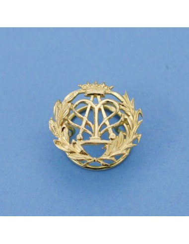 18K INSIGNIA FISICA. 16 X 16 MM.