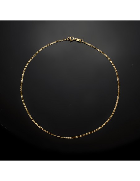 18K CADENA ORO AMARILLO TIPO ANCLA. LARGO: 35 CM - ANCHO: 1,5 MM