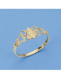 18K SORTIJA VIRGEN DEL ROCIO.