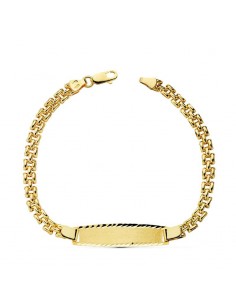 18K ESCLAVA PANTER 19,5 CM. 9,25 GRS.