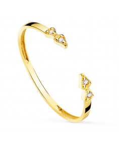 18K SORTIJA ORO AMARILLO DIAMANTES DE LABORATORIO  0 032 QTS. VS2-G CUERPO 1 10 MM