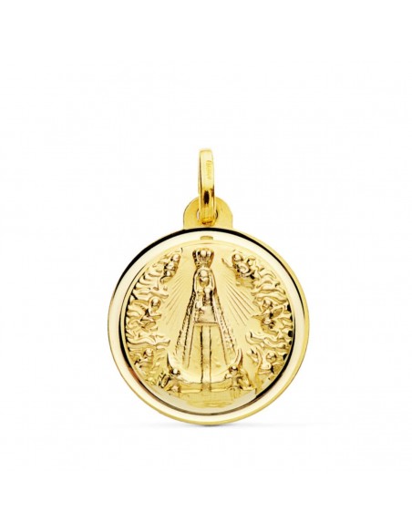 18K MEDALLA VIRGEN NTRA SRA DE BEGOÑA 18 MM BISEL