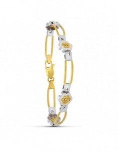 Pulsera Bicolor Circonita