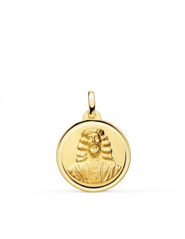 18K MEDALLA ORO AMARILLO CRISTO MEDINACELI 18 MM