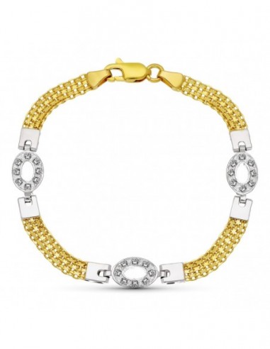 Pulsera Bicolor Maya