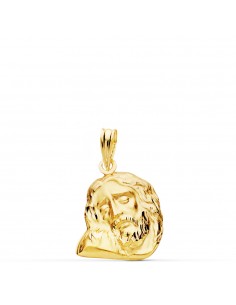 18K COLGANTE ORO AMARILLO CABEZA DE CRISTO  18X15 MM
