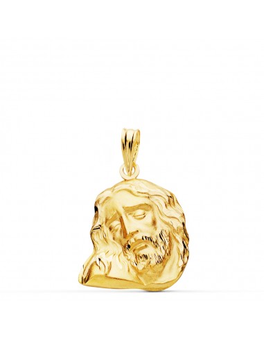 18K COLGANTE ORO AMARILLO CABEZA DE CRISTO  20X16 MM