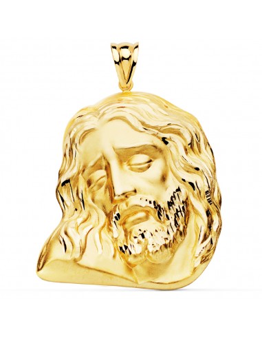 18K COLGANTE ORO AMARILLO CABEZA DE CRISTO  42X35 MM