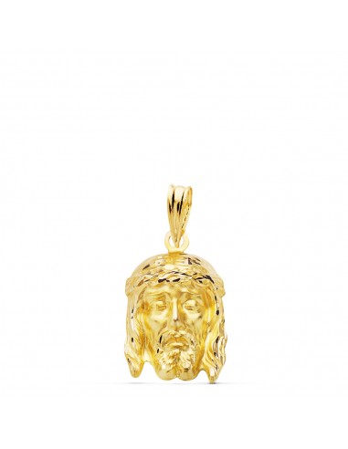 18K COLGANTE CRISTO DE LA BUENA MUERTE ORO AMARILLO ESTAMPADO. 19X12 MM