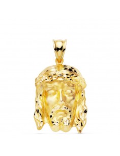 18K COLGANTE CRISTO DE LA BUENA MUERTE ORO AMARILLO 27X19 MM