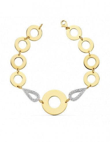 Pulsera Bicolor Cm