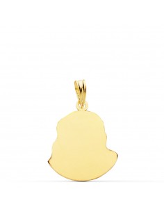 18K CABEZA CRISTO DE MURILLO 20 X 16 MM 2