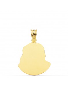 18K COLGANTE CRISTO MURILLO 23 X 18 MM 2