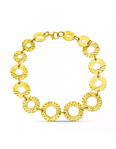 Pulsera Circulos Tallados