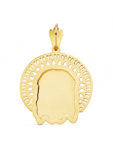 18K COLGANTE CABEZA DE CRISTO ORLA 31 X 31 MM