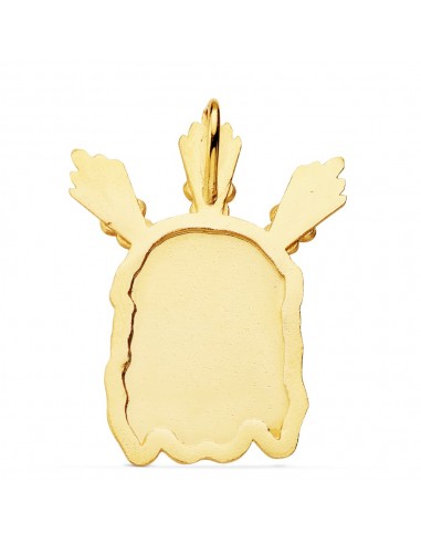 18K COLGANTE CABEZA DE CRISTO POTENCIAS 39 X 28 MM