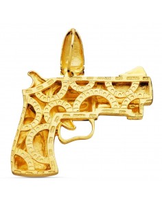 18K COLGANTE PISTOLA. 55 X 42 MM 2