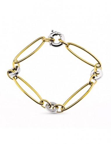 Pulsera Bicolor Eslabones