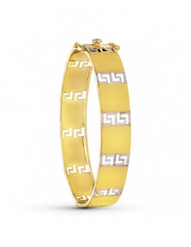 Pulsera Rigida Bicolor