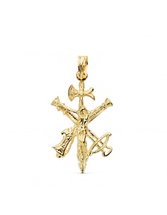 18K CRISTO LEGION 29 X 18 MM 2.60 GRS