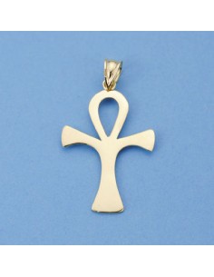 18K CRUZ DE LA VIDA 36 X 23 MM