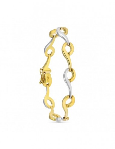 Pulsera Bicolor Mate