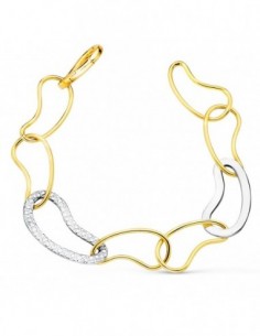 Pulsera Bicolor Eslabones