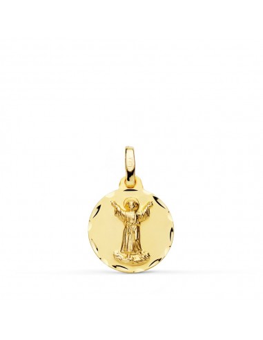 18K MEDALLA ORO AMARILLO DIVINO NIÑO 14 MM