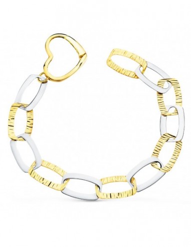 Pulsera Bicolor Eslabones