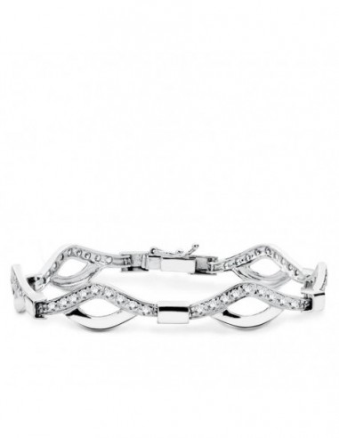 Pulsera Blanco Circonita