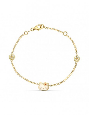 Pulsera Esmalte Gato