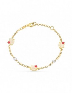 Pulsera Esmalte Gato